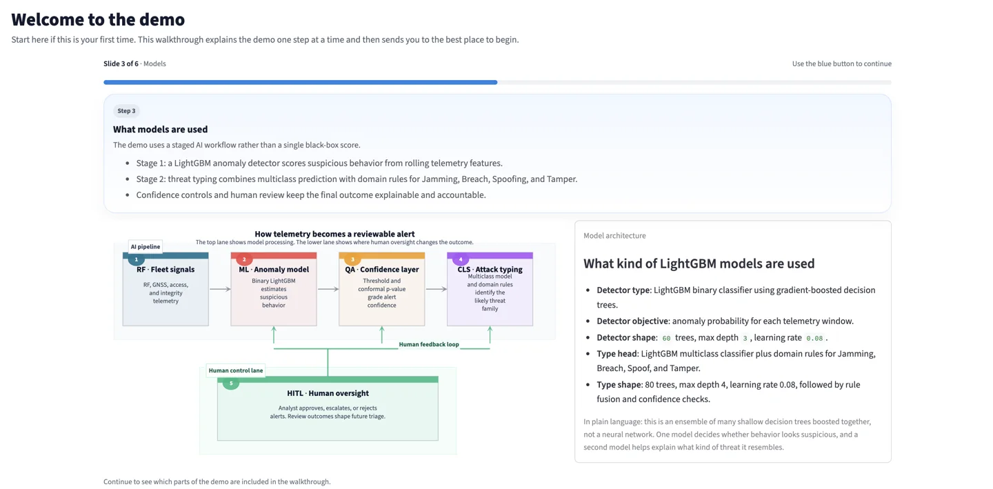 Wireless Trust AI application preview